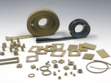 Custom EMI shielding Conductive Silicone EMI Powder Metal Gasket Absorber RoSH UL MIL ISO certified