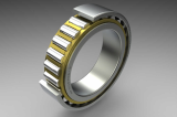 Cylindrical roller bearings with cage