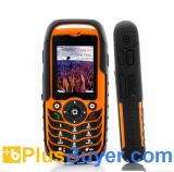 Fortis - Rugged Dual SIM Mobile Phone - Orange (Dustproof, Shockproof, Waterproof)