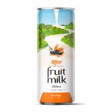 Orange Fruit milk healthy Drink from RITA milk drink own brand