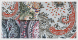 Paisley Printed Acrylic/Polyester Blended Knitted Span Fabrics