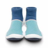 Toddler socks shoes _Slipper__Color block blue
