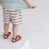  DE MARVI Kids Toddler String Elastic Waist Casual Shorts