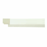 polystyrene picture frame moulding - 357 White