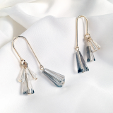 Crystal drop earring party018