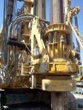Used BAUER BG28 rotary drilling rig