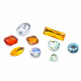 Acrylic Rhinestones Gems Flat_Point Back Wholesale in Bulk