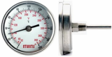 Bimetal Thermometers-Rigid Back Stem Type (Axial Stem)