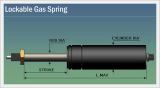 Lockable Gas Spring