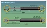 Gas Spring -Both Welding Type