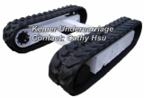 1-30 ton rubber track system undercarriage