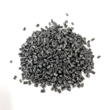 Black Recycled PET Pellets _ polyester staple fiber grade