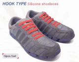 No Tie Slip On Silicone Shoelaces