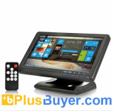 10.1 Inch 4-wire Touchscreen Monitor (1024x600, HDMI, AV, VGA, YPbPr IN)