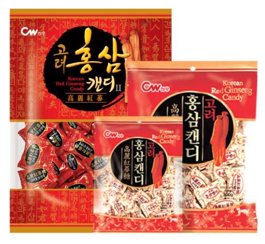 Korean red ginseng candy