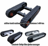 1-30 ton rubber track undercarriage (crawler mounted track undercarriage)