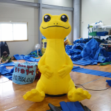 Yellow Polite Salamander Inflatable 