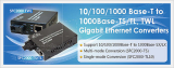 10/100/1000-T to 1000SX/LX Gigabit Ethernet Converters