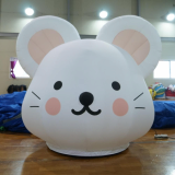 Cute white mouse face Inflatable _Customized_