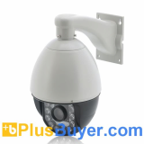 Dome-Inator - Speed Dome IP Camera (120m Night Vision, H.264, G.726, x27 Optical Zoom)