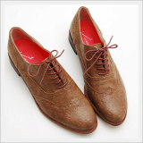 Oxford Punching Lace Up Loafer