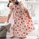 DE MARVI Kids Toddler Floral Sleeveless Dress MADE IN KOREA