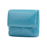 Mini pouch _padded clutch bag_ _ Ocean blue