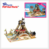 3D Puzzle Swinging Pirate Ship Ride