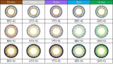 3-tone Color Lens (3-41~3-61)