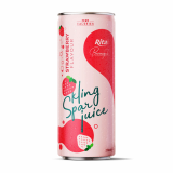 Sparkling Juice With Strawberry Flavour 250ml Cans from RITA