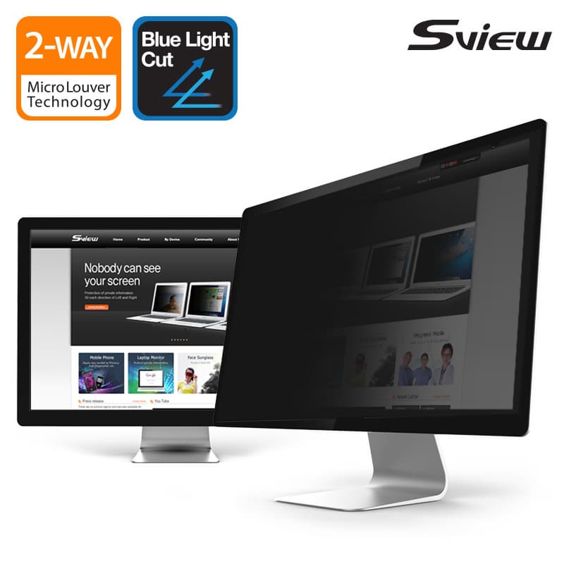 2way Privacy Screen Protector for Monitor