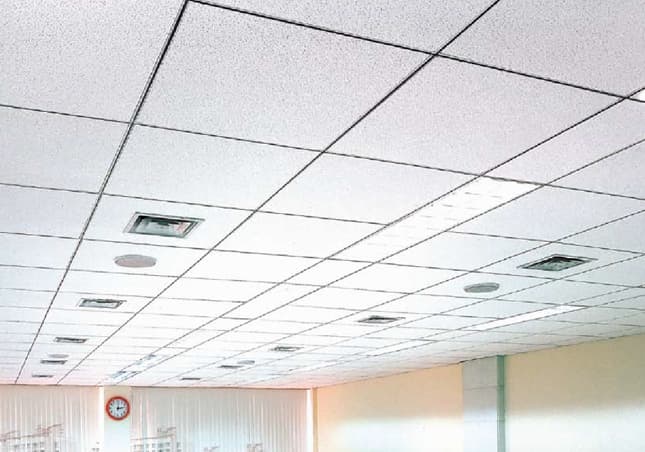Mineral Fiber Sound Absorbing Acoustic Ceiling Board