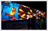 Indoor LED Display in Tunnel