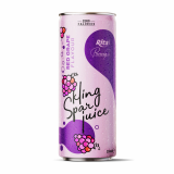 Sparkling Juice With Red Grape Flavour 250ml Cans  from RITA