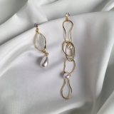 pearl earrings pearl pearl garden045