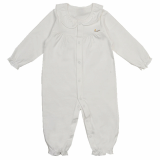 Organic Cotton Frilly Romper