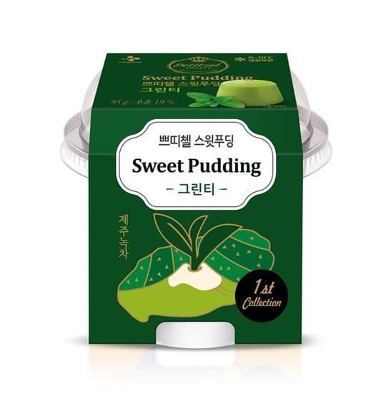 CJ Petitzel Green Tea Pudding