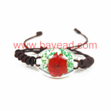 real natural flower resin bracelet jewelry,so cute gift,fashion jewelry