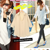 korea fashionable blouse so simple