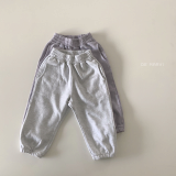 DE MARVI Kids Toddler Elastic waist Pockets Sweatpants Boys Girls Jogger pants Wholesale Korean