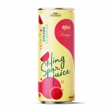 Sparkling Juice With Lychee Flavour 250ml Cans from RITA