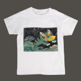 Kids oriental illust graphic T-shirt series No.2