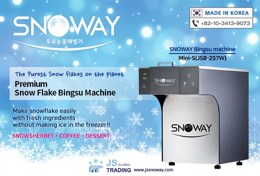 SNOWAY Bingsu Machine(JSB-257WS2), Product introduction & How to