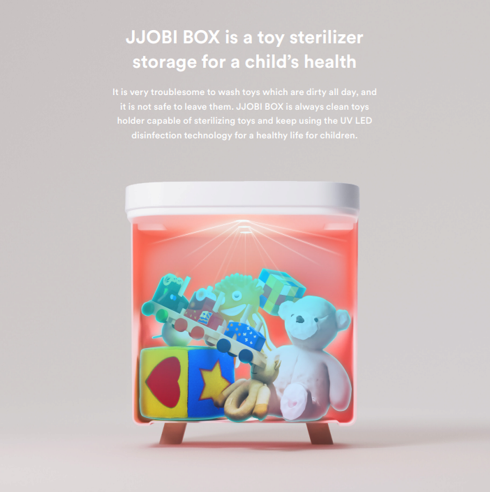 JJOBI BOX (Toy Sterilizer Storage) | tradekorea