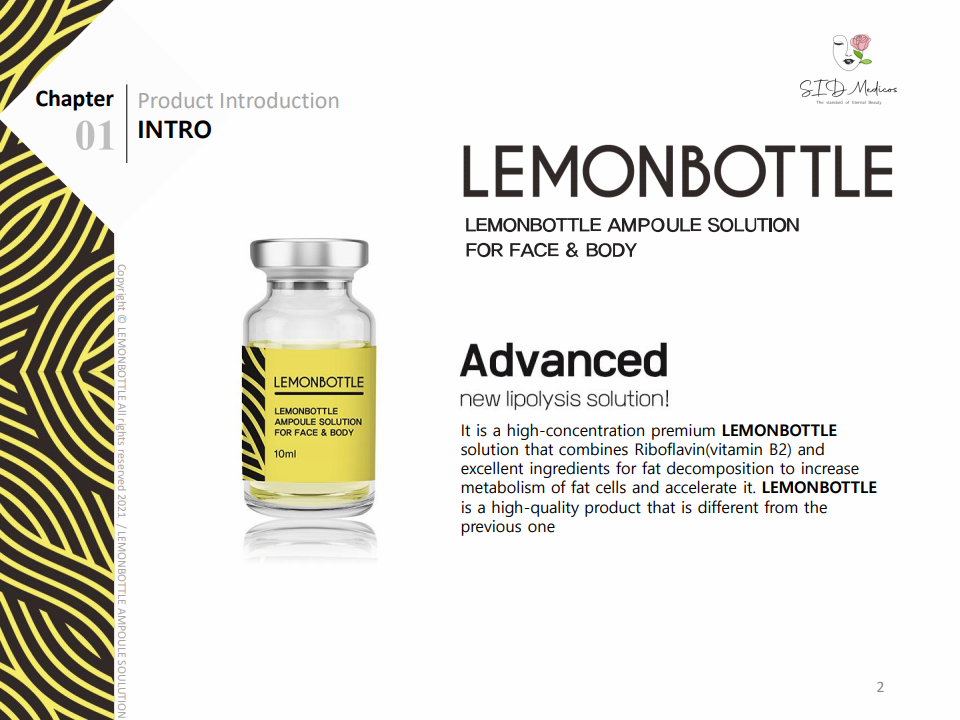 Lemon bottle lipolytic