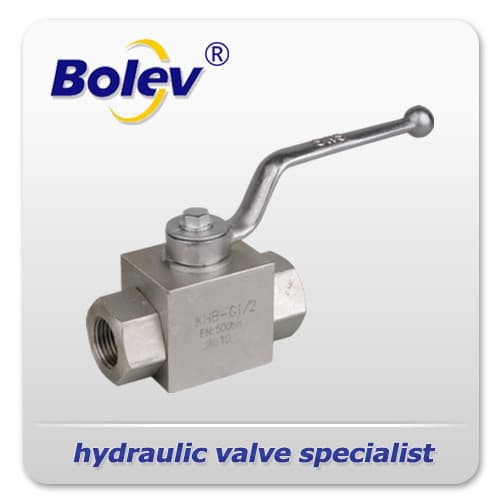 500bar KHB high pressure ball valve
