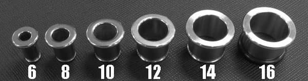 316L SS Casting Tube, Top Round Hat1