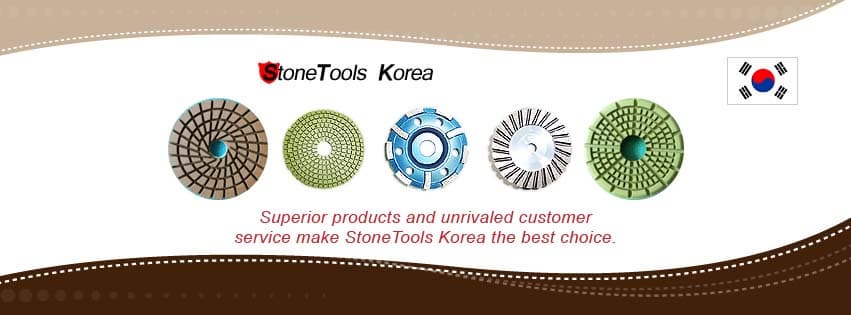 RM Tech Korea (StoneTools Korea®) is a new leading diamond tools manufacturer in Korea. We are specialized in polishing pads and grinding cup wheels for granite, marble, engineered stone and concrete.