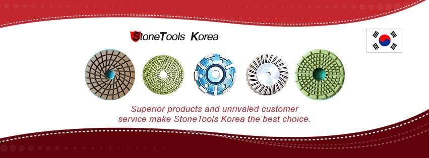 RM Tech Korea (StoneTools Korea®) is a new leading diamond tools manufacturer in Korea. We are specialized in polishing pads and grinding cup wheels for granite, marble, engineered stone and concrete.