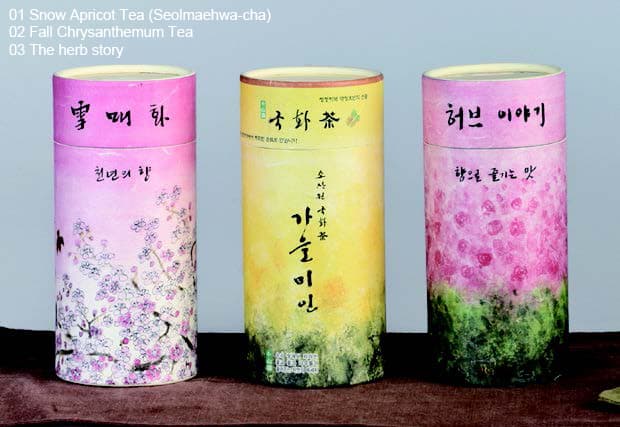 Snow Apricot Tea & Fall Chrysanthemum Tea &The herb story